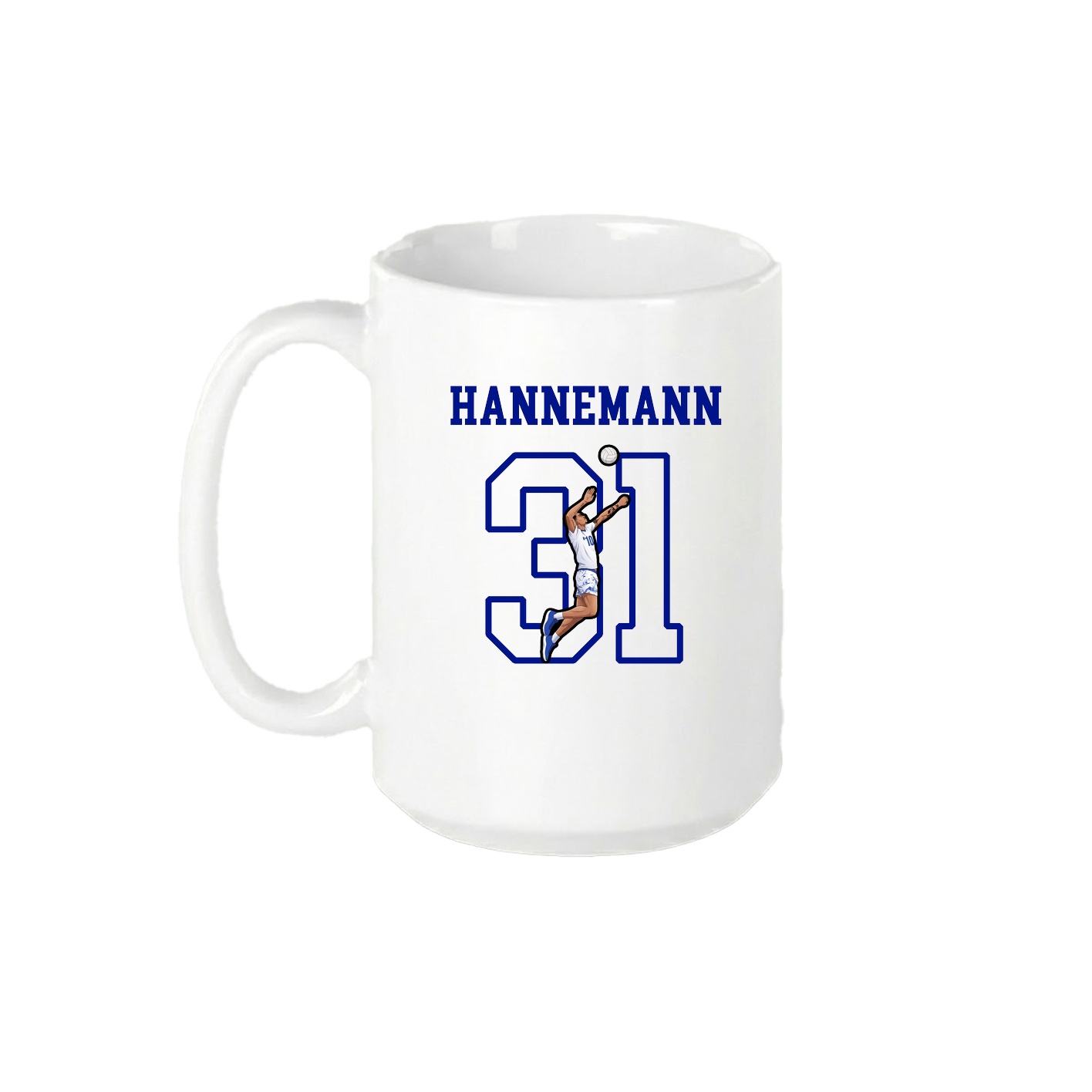 15oz Coffee Mug — Shirsey in White
