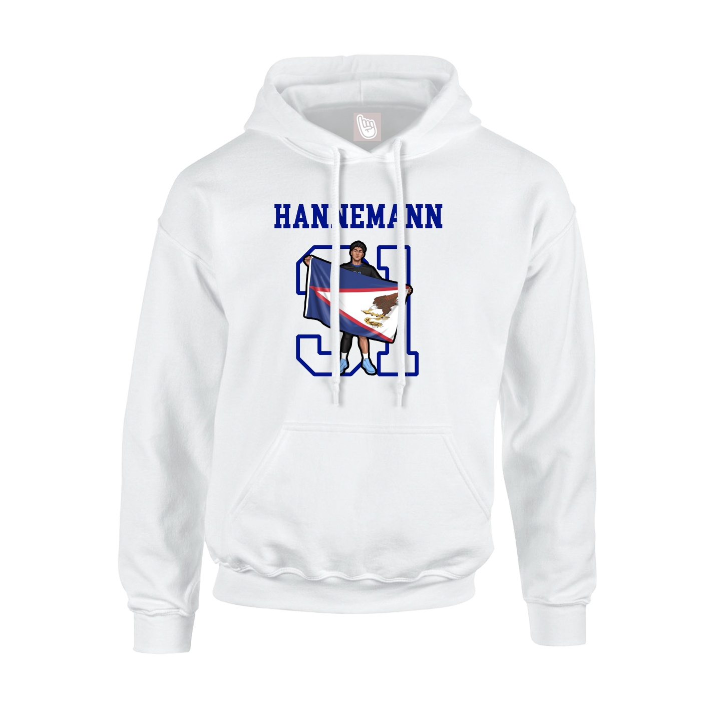 Youth Hoodie — Shirsey in White