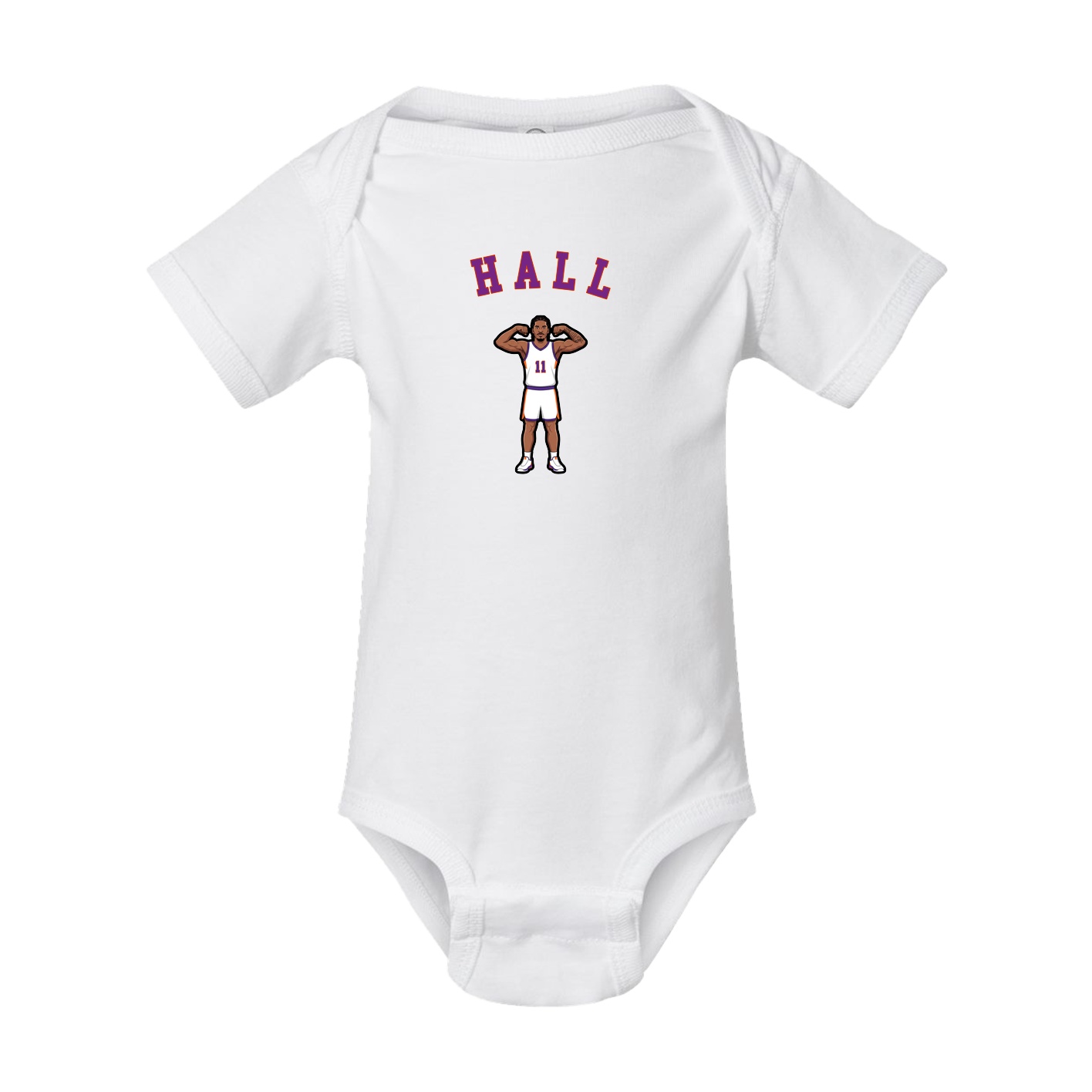 Baby Onesie — Shirsey Arch in White