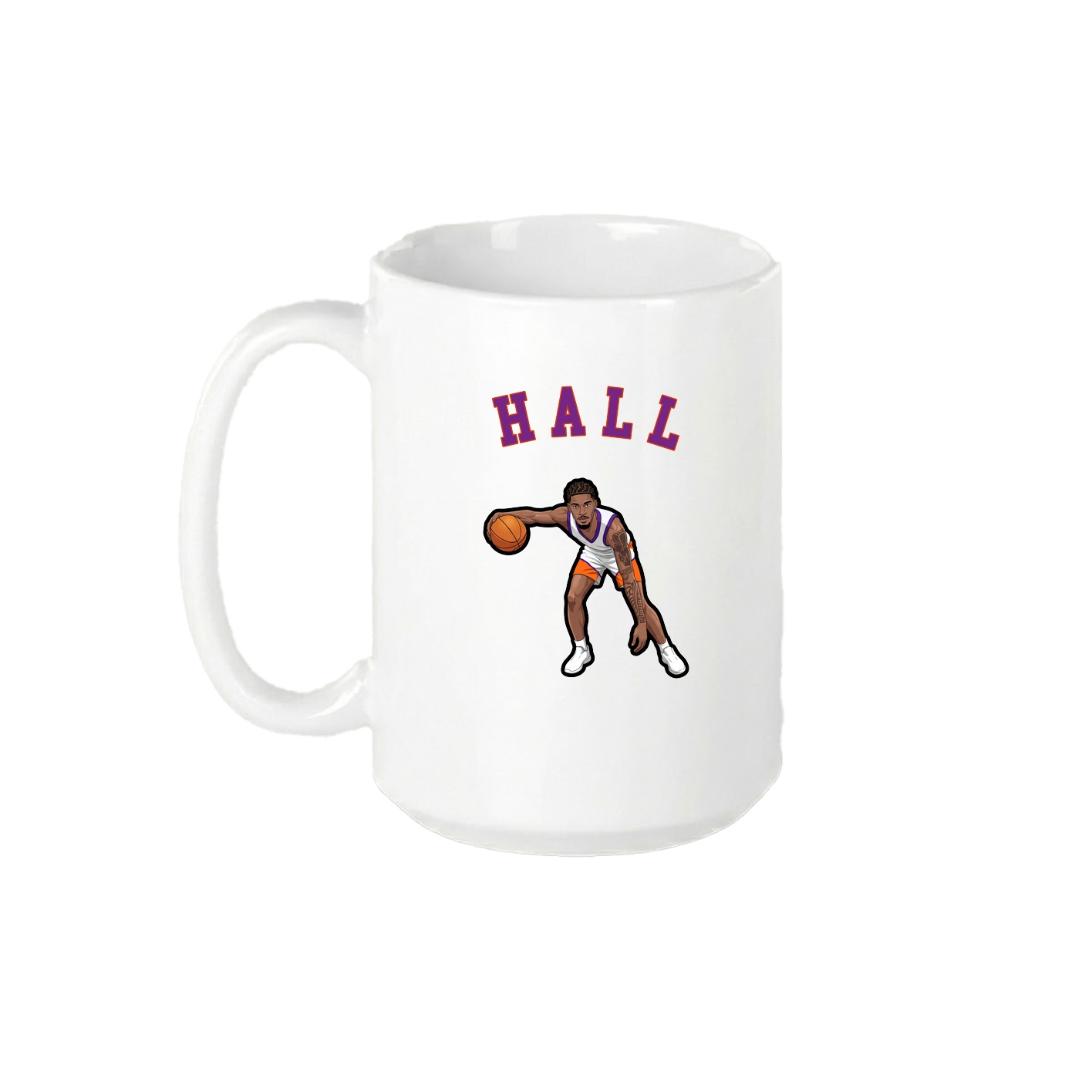 15oz Coffee Mug — Shirsey Arch in White