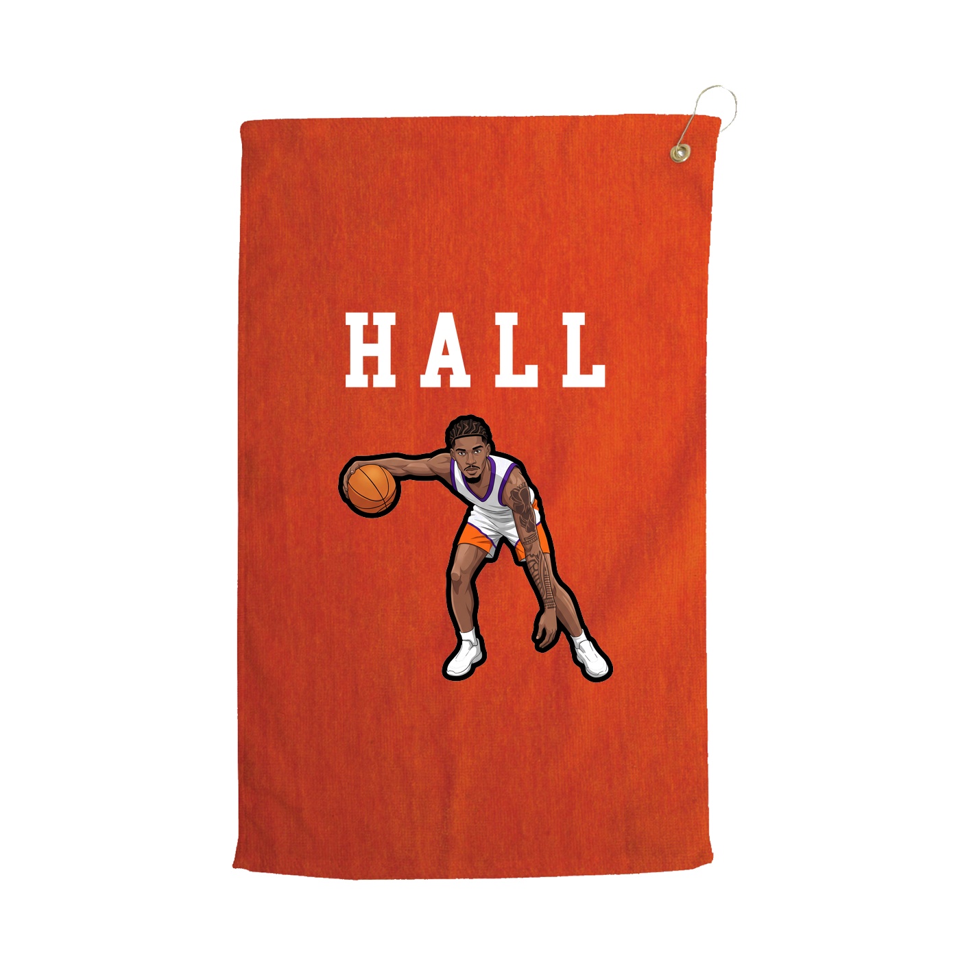 Golf Towel — Shirsey in Orange