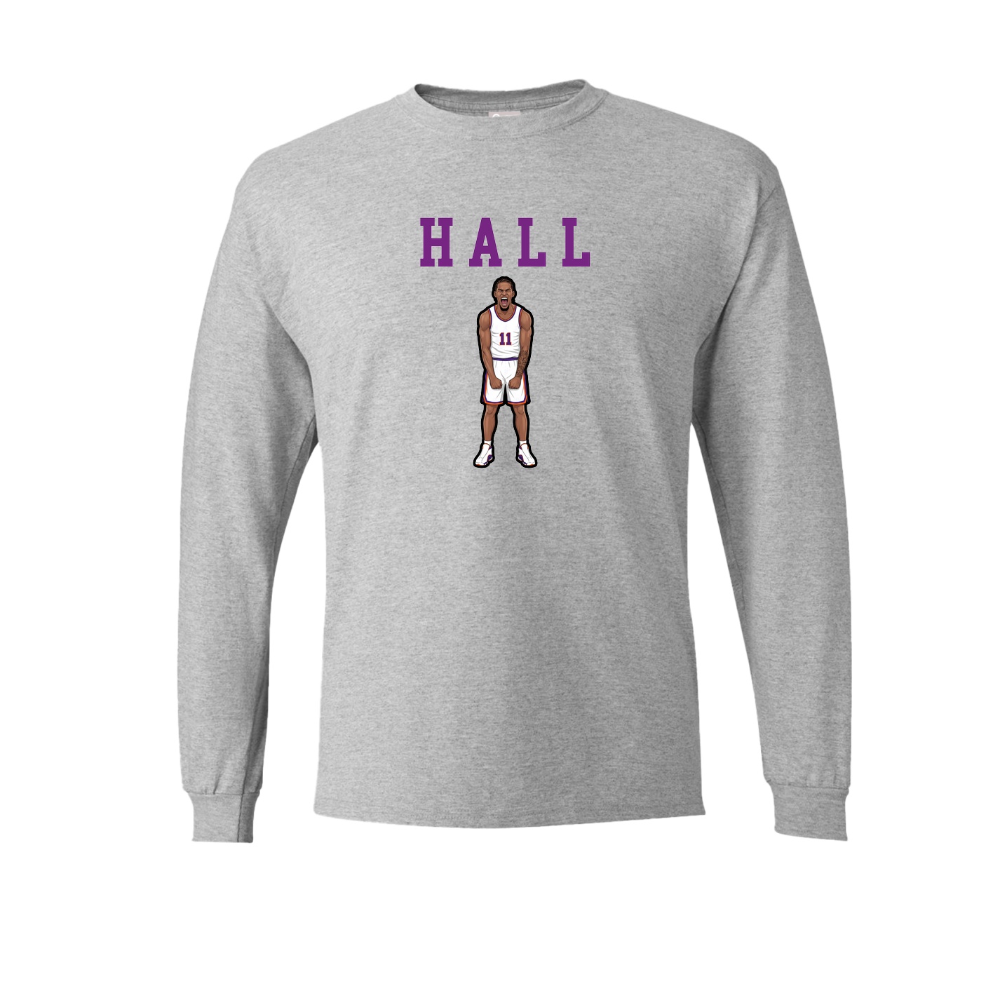 Long Sleeve Tee — Shirsey in Grey