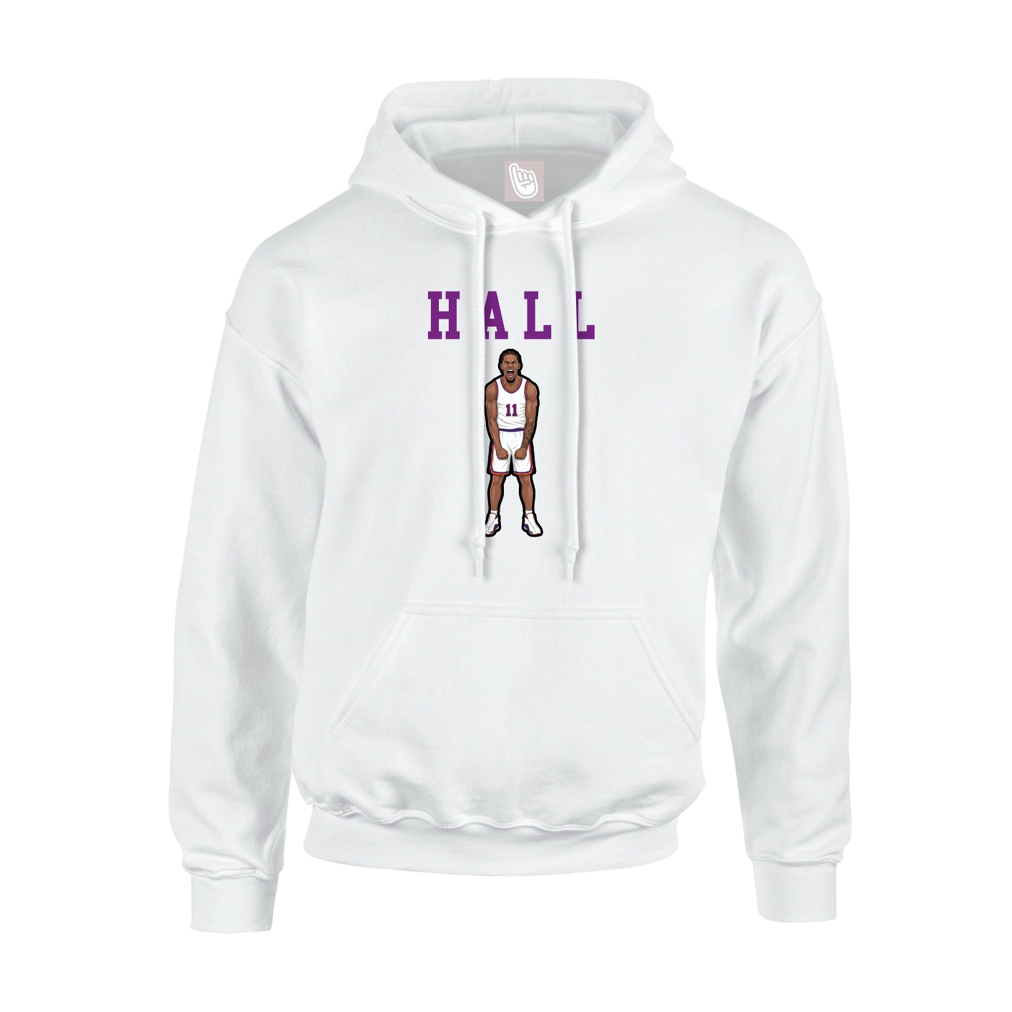 Hoodie — Shirsey in White