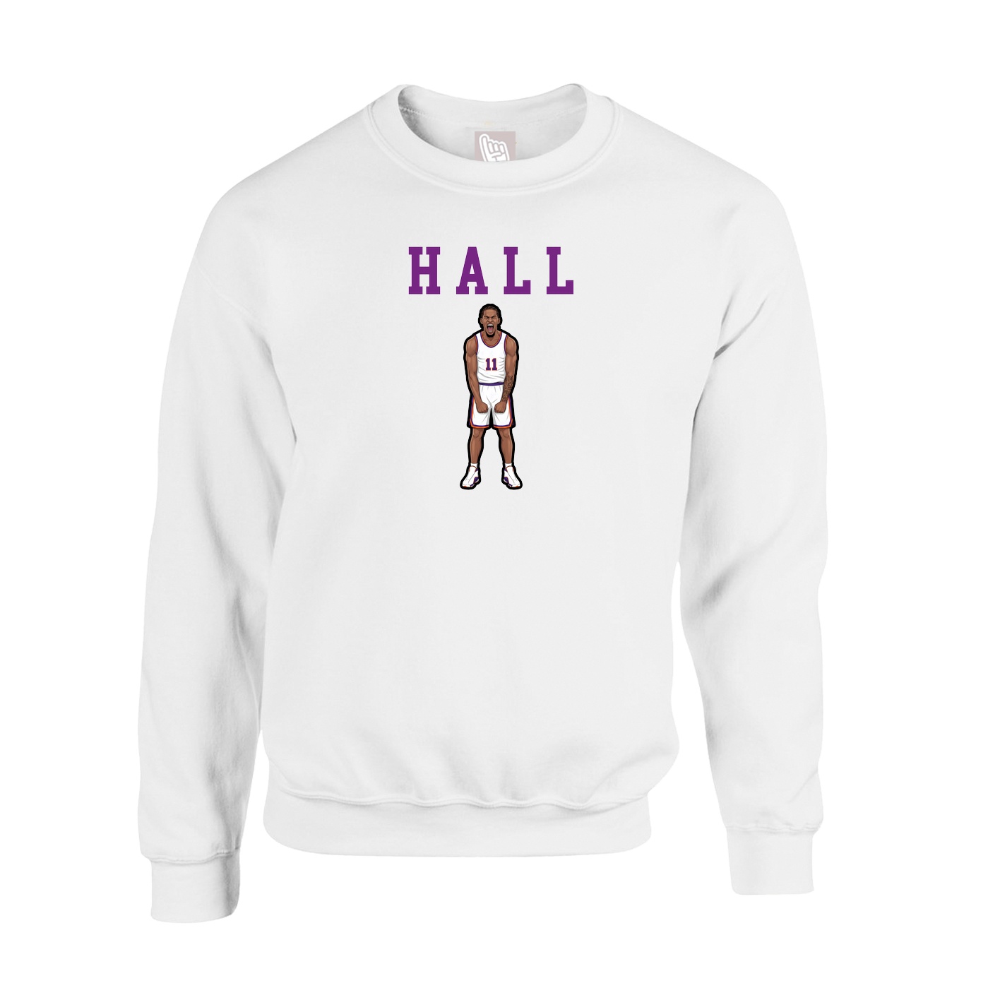 Fleece Crew — Shirsey in White