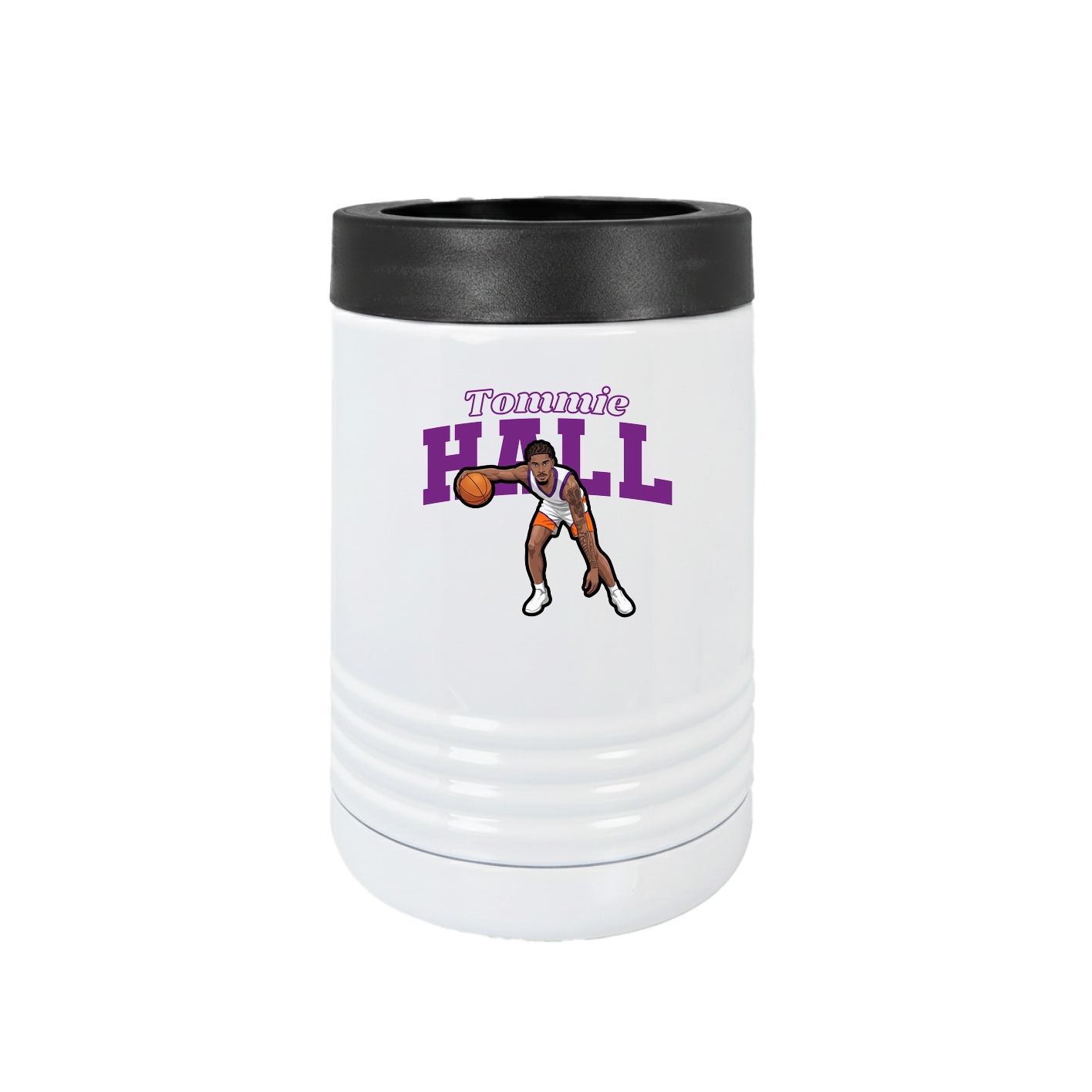 Beverage Holder — Name Arch in White