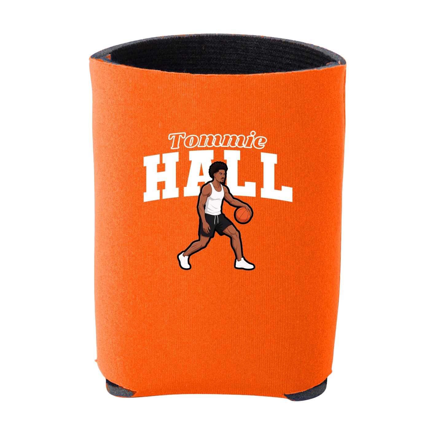 Can Holder — Name Arch in Orange