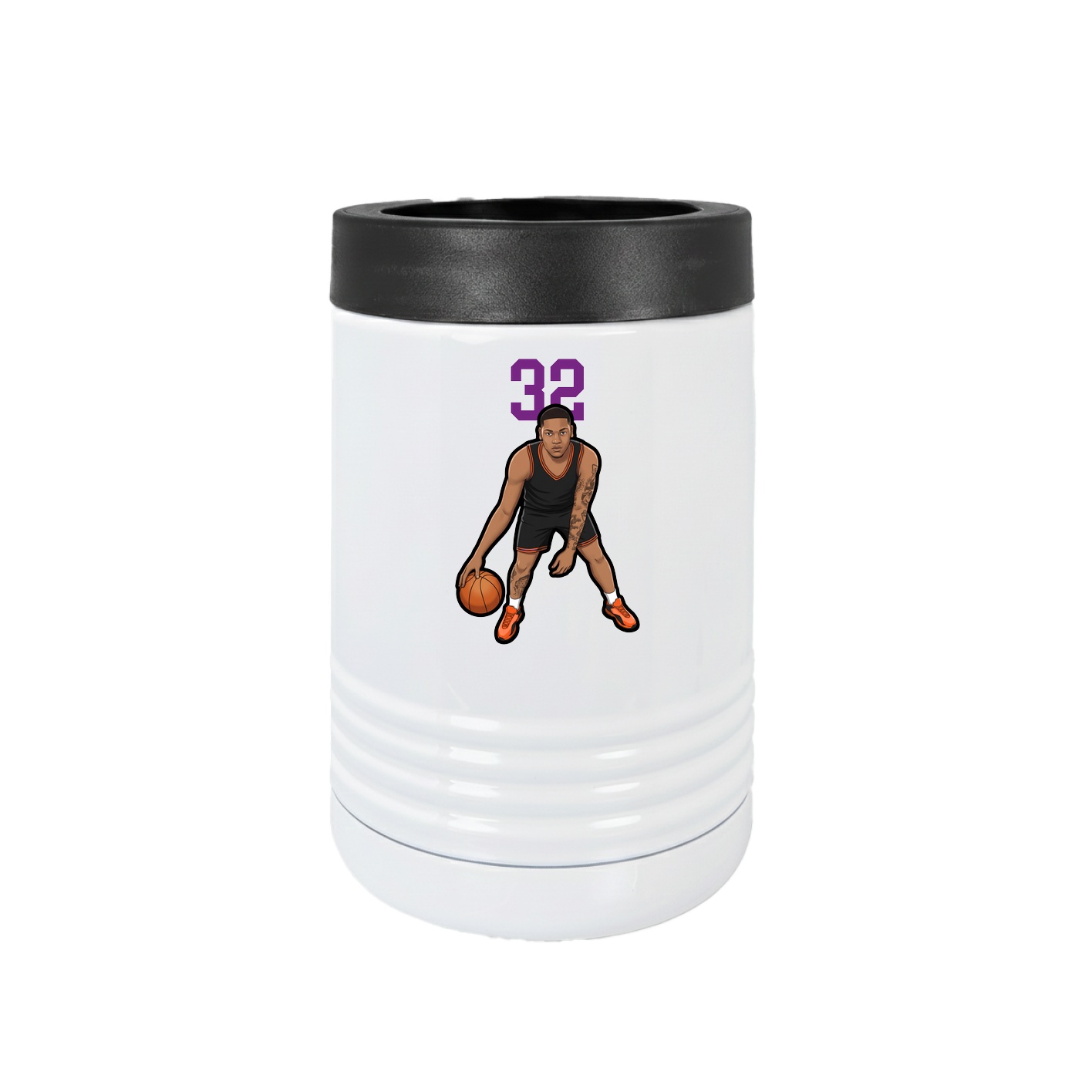Beverage Holder — Number Top in White