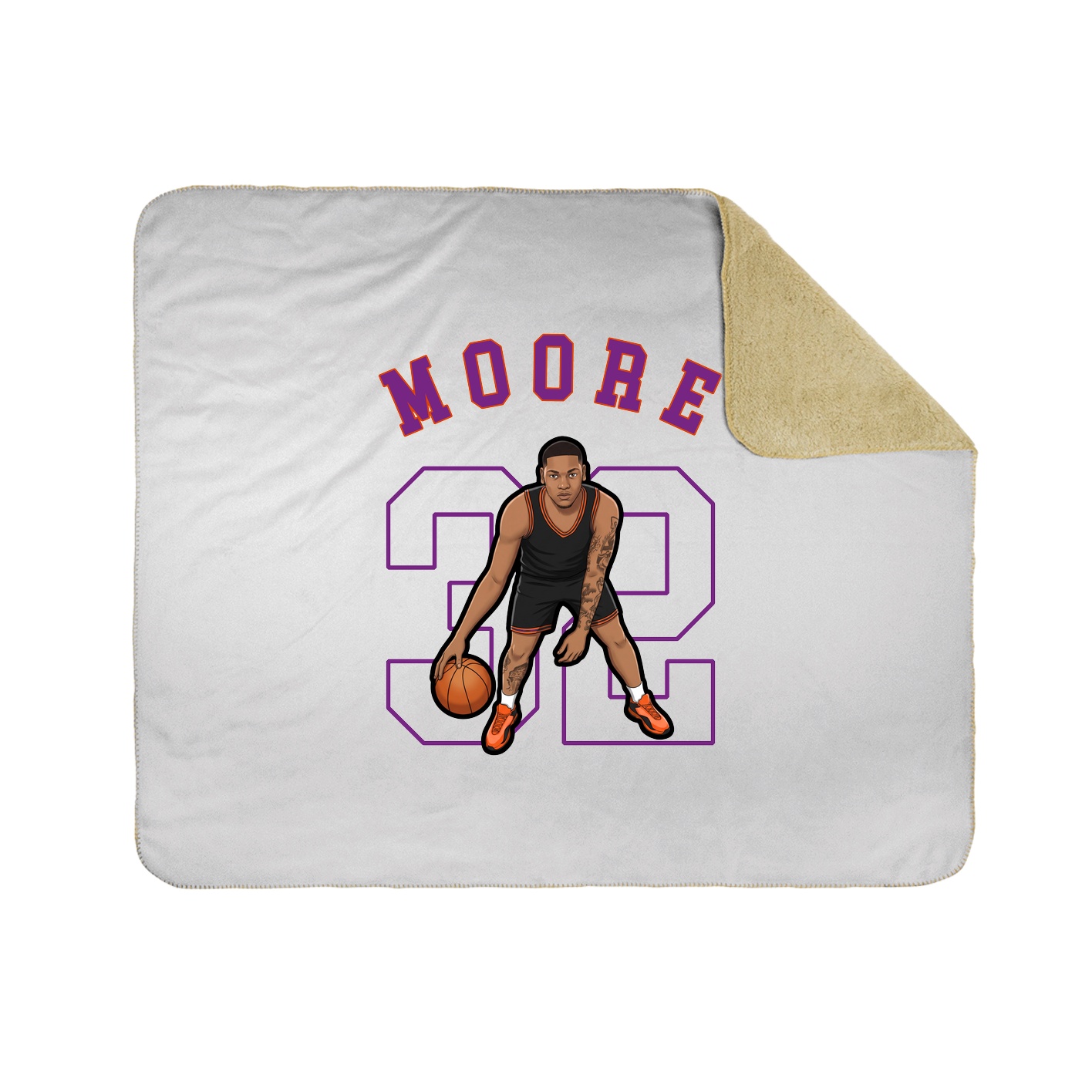 Throw Blanket — Shirsey Arch in White