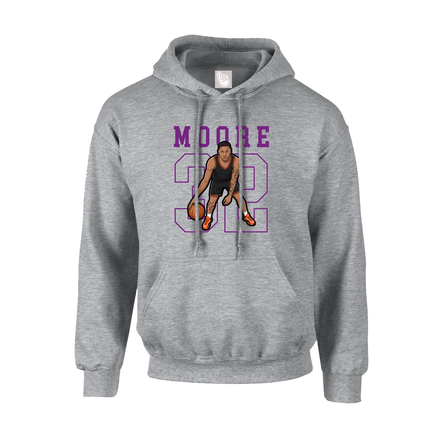 Hoodie — Shirsey in Grey