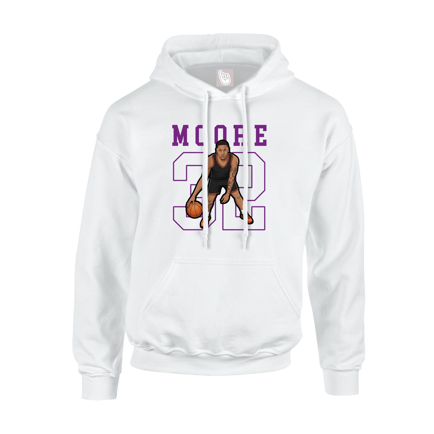 Youth Hoodie — Shirsey in White