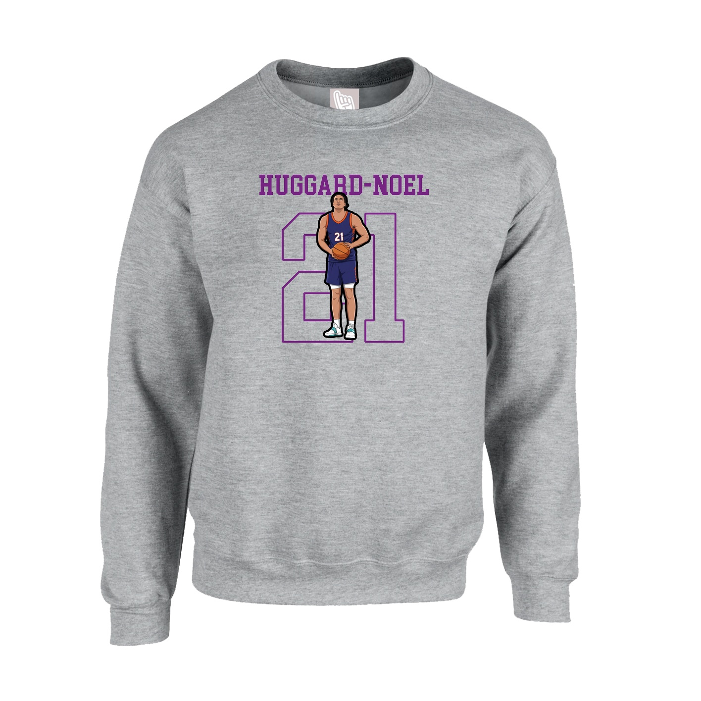 Fleece Crew — Shirsey in Grey