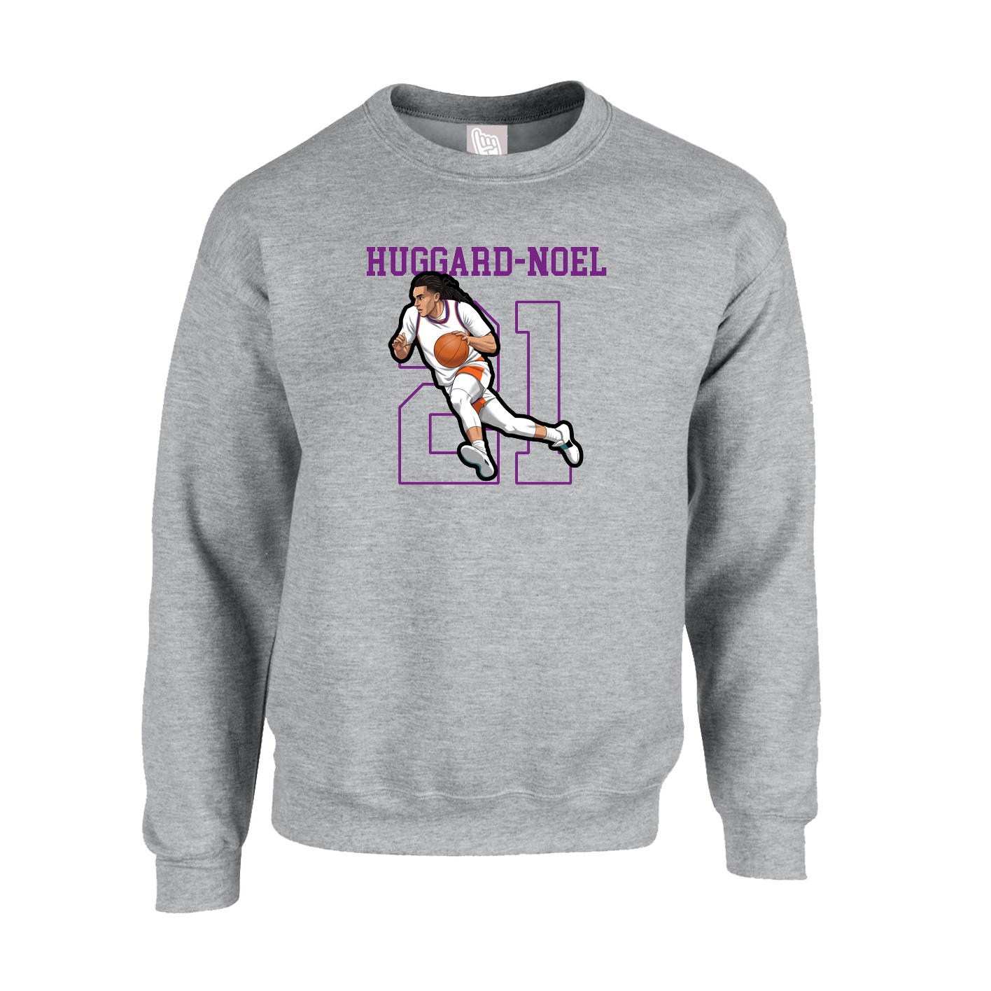 Fleece Crew — Shirsey in Grey