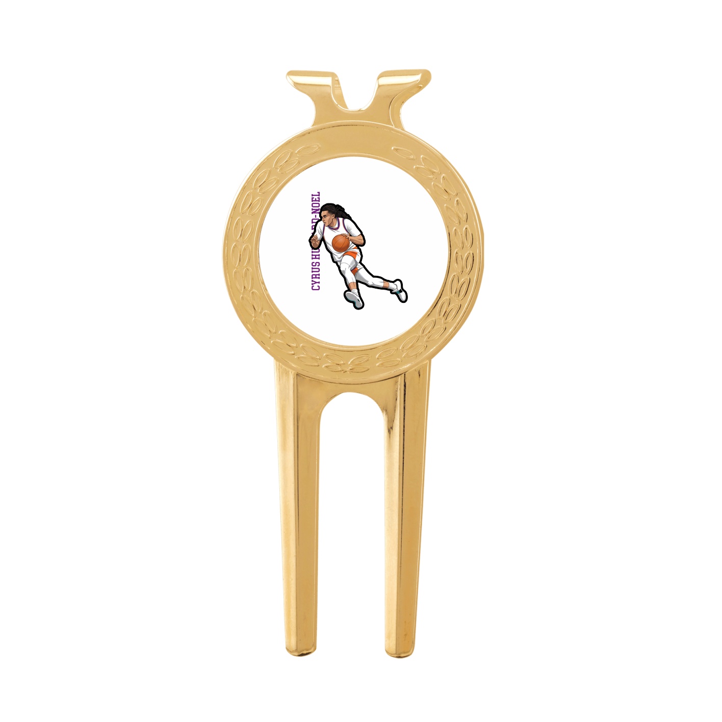 Divot Tool with Ball Marker — Name Vertical in Classic