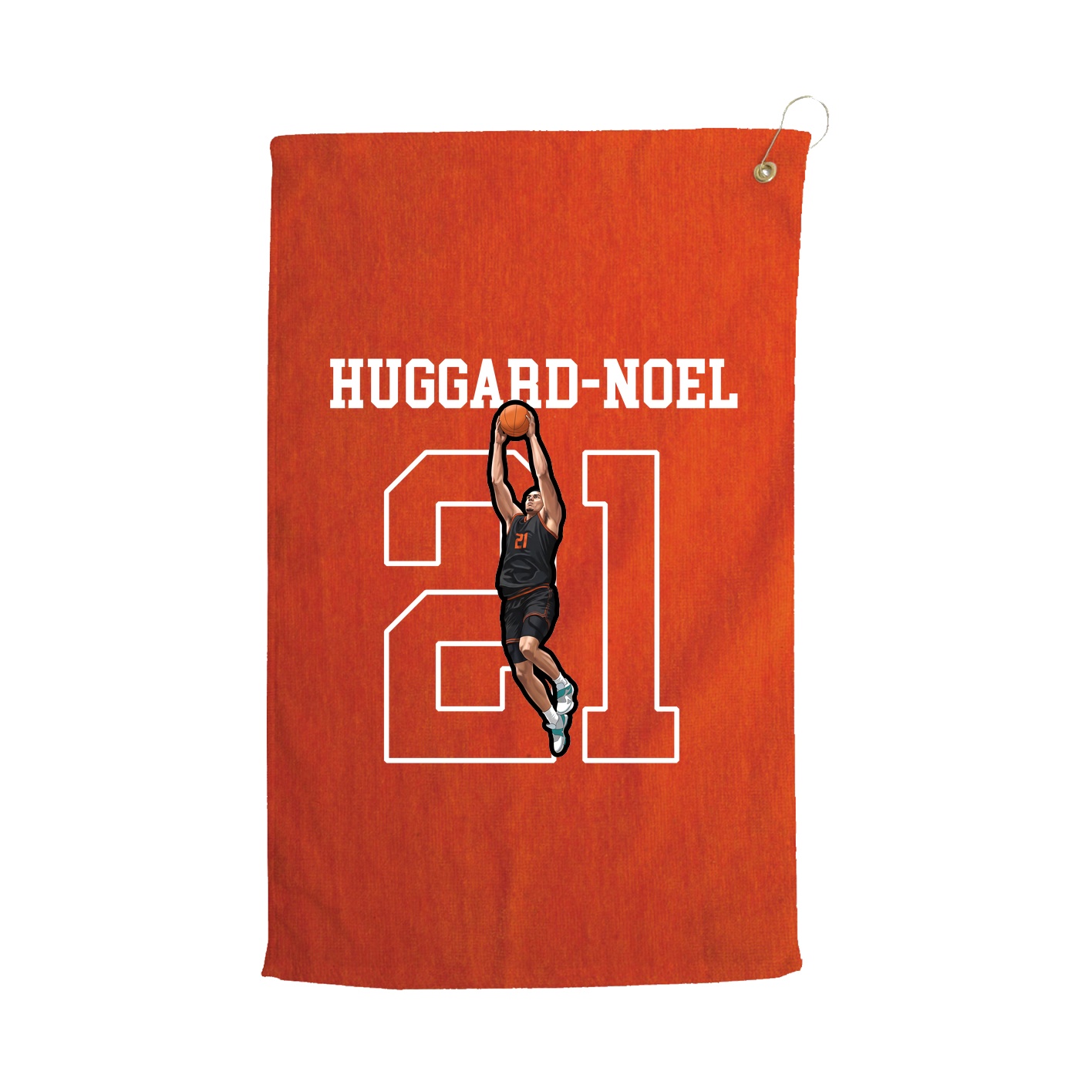 Golf Towel — Shirsey in Orange