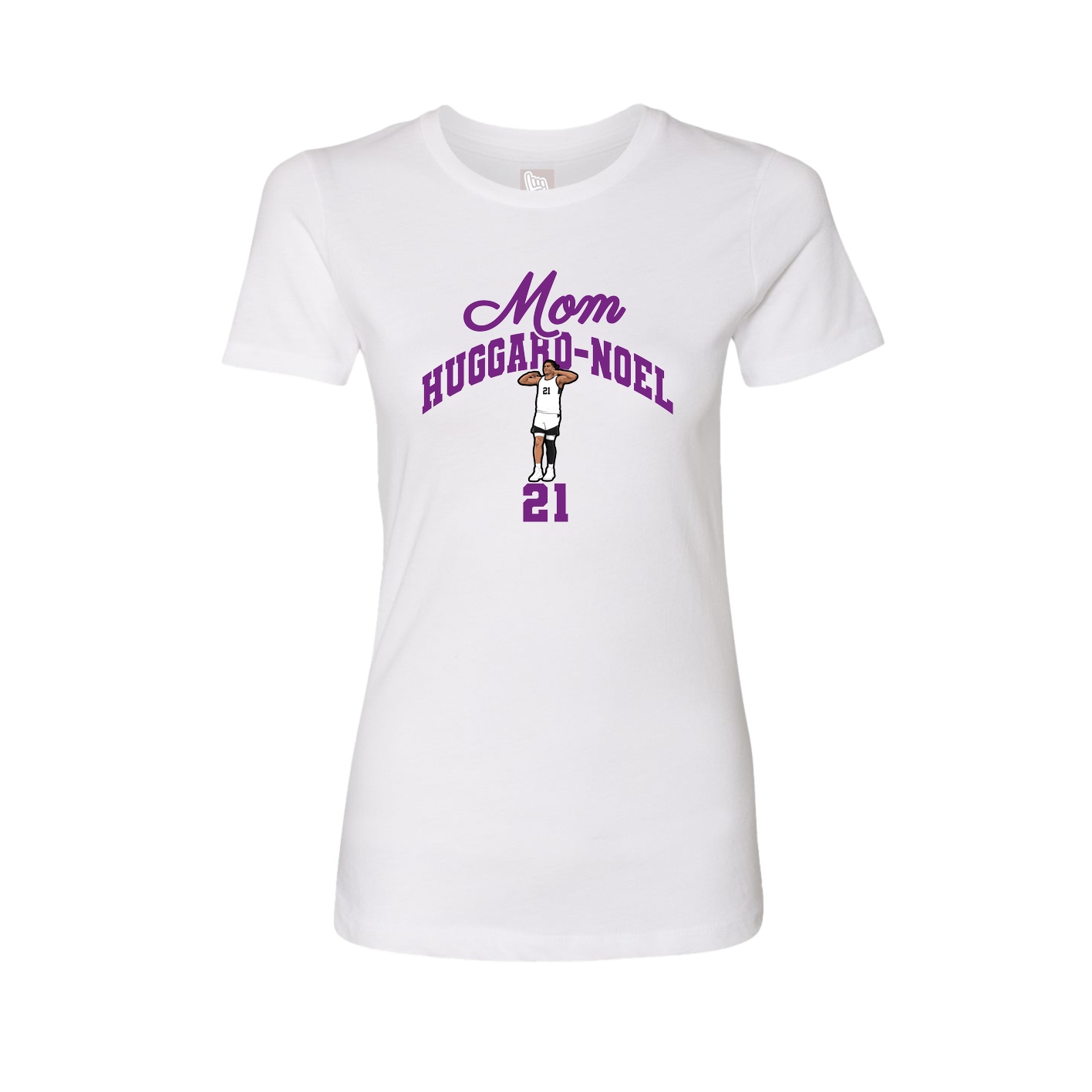 Womens Tee — Mothers Day Arch in White