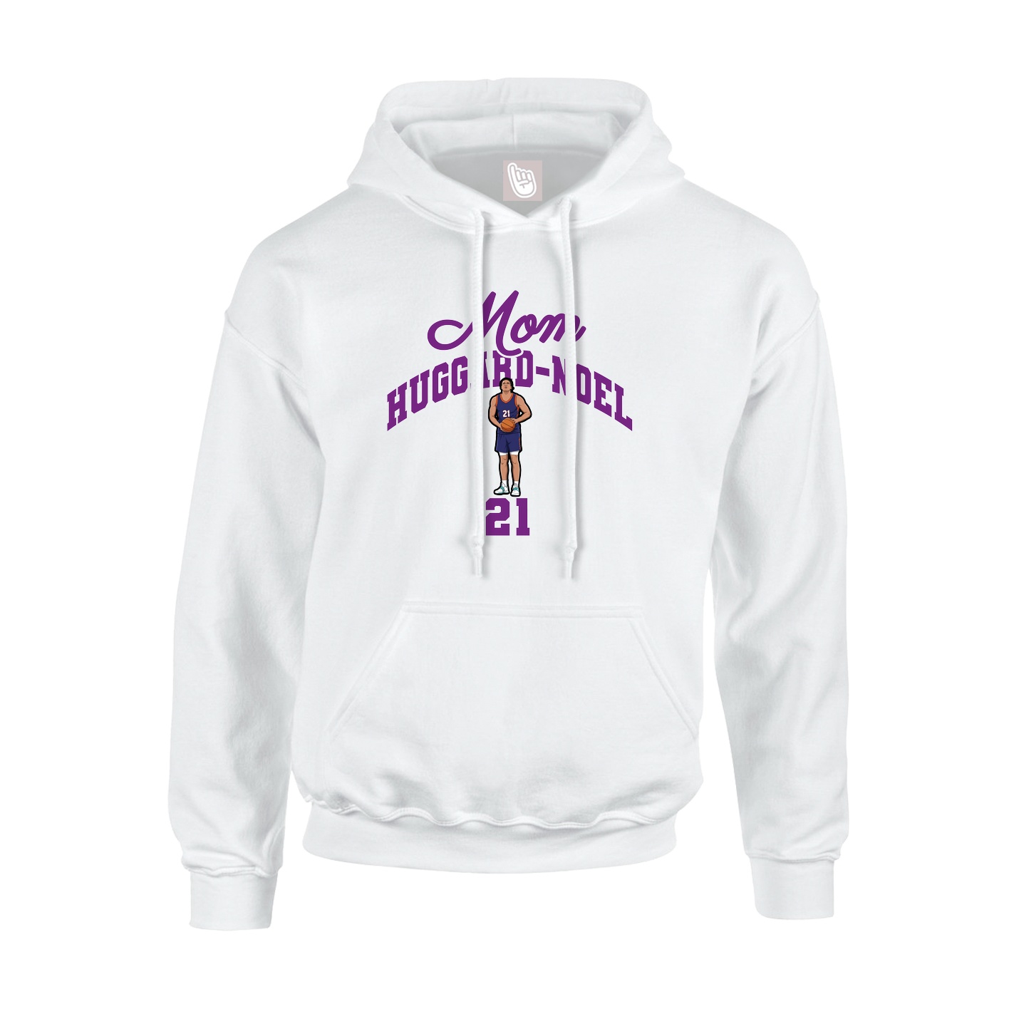 Youth Hoodie — Mothers Day Arch in White