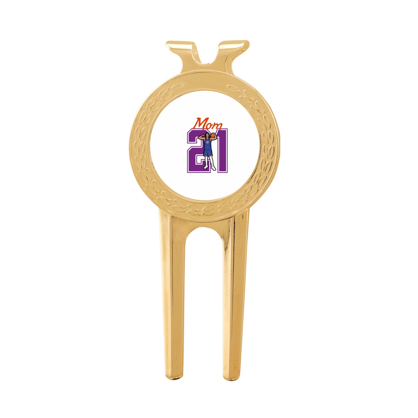 Divot Tool with Ball Marker — Mothers Day Shirsey in Classic