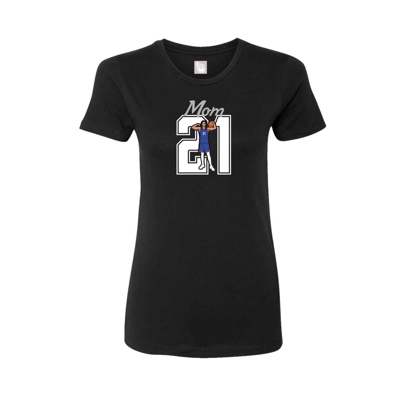 Womens Tee — Mothers Day Shirsey in Black