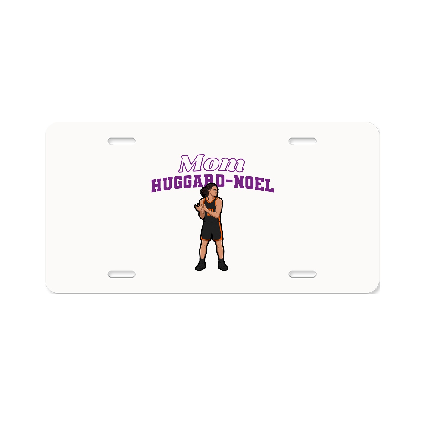 License Plate — Mothers Day Block in Classic