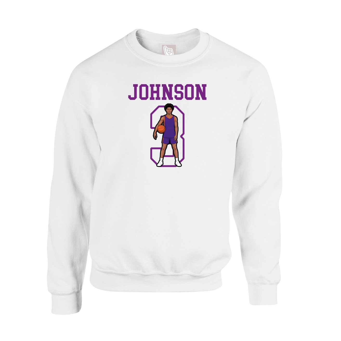 Fleece Crew — Shirsey in White