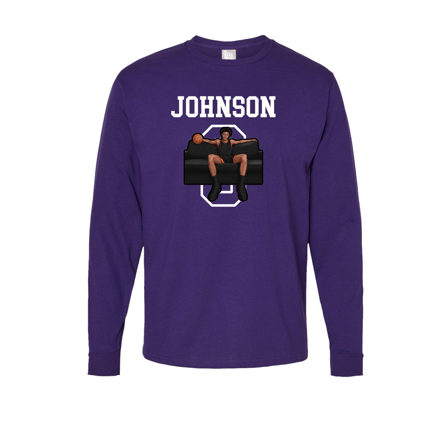 Long Sleeve Tee — Shirsey in Purple