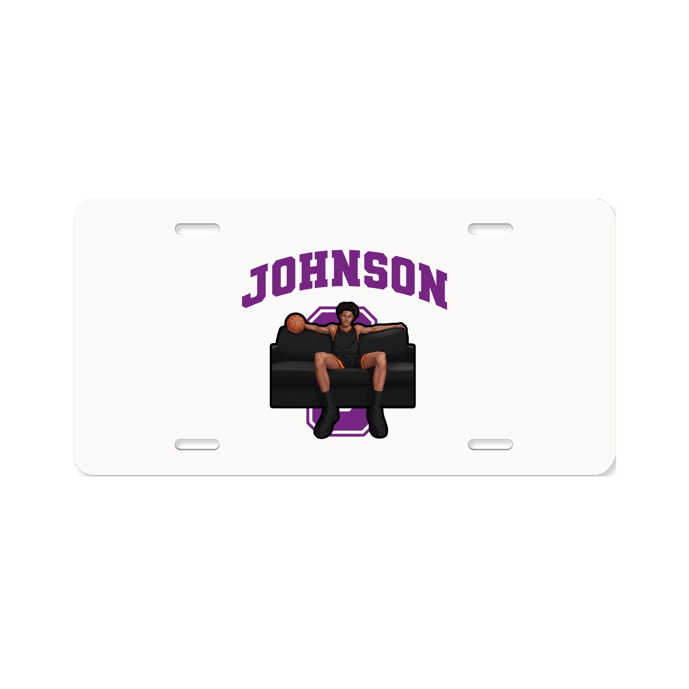 License Plate — Number in Classic