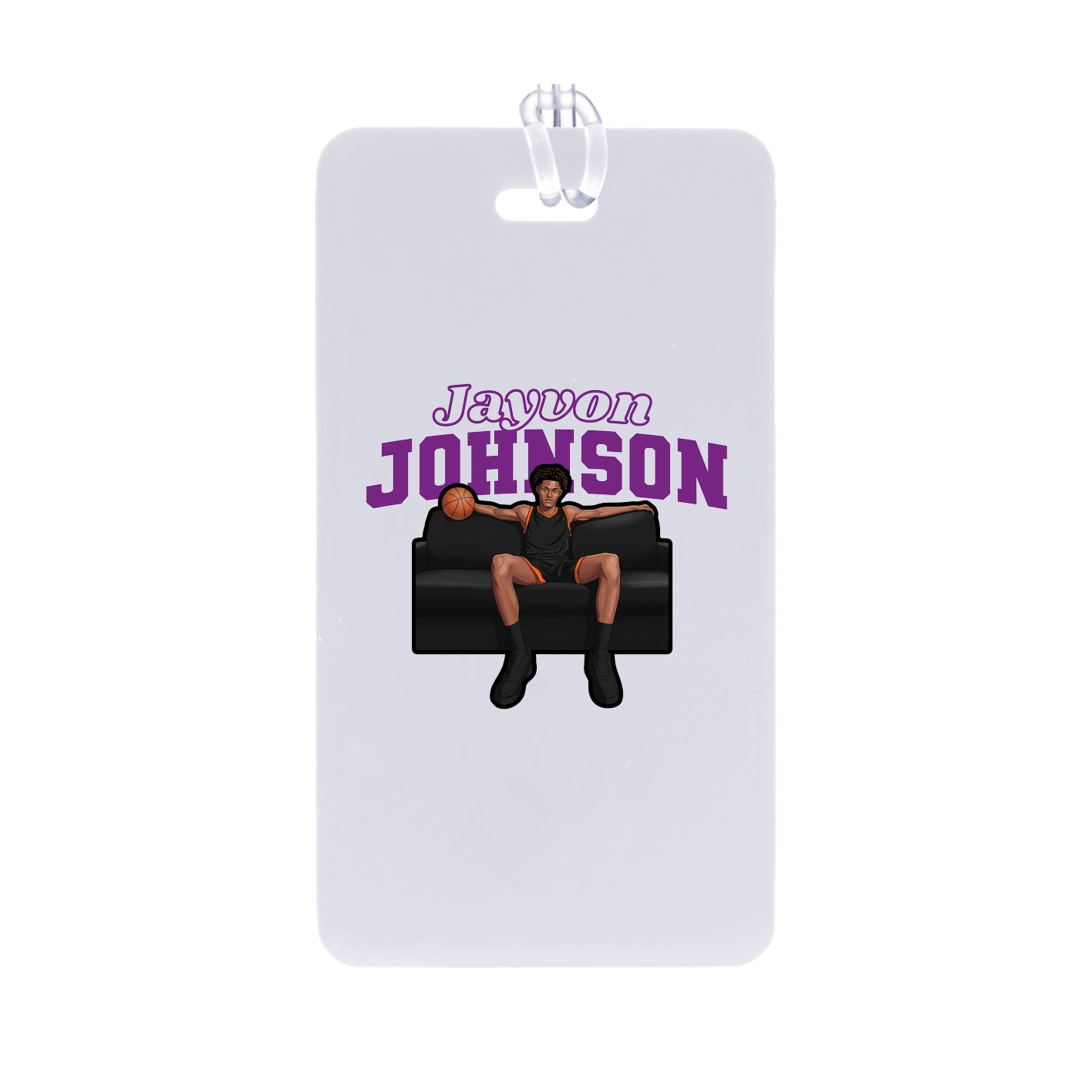 Bag Tag — Name Arch in Classic