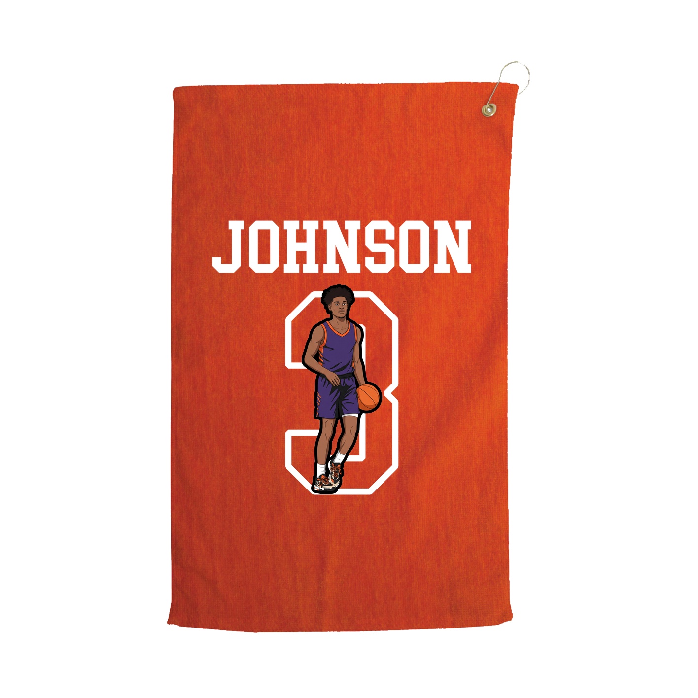 Golf Towel — Shirsey in Orange