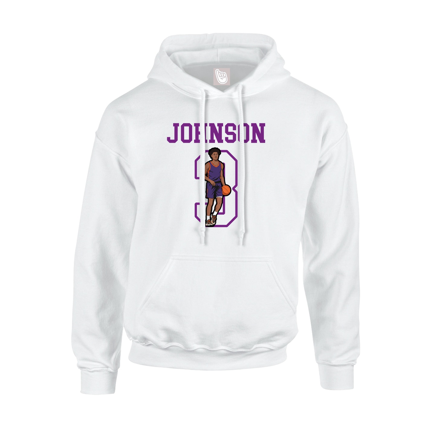 Youth Hoodie — Shirsey in White
