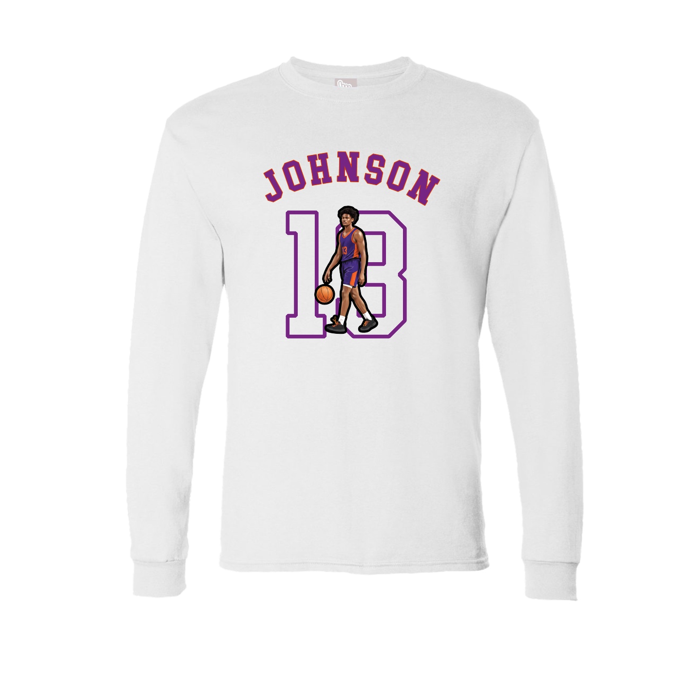 Long Sleeve Tee — Shirsey Arch in White