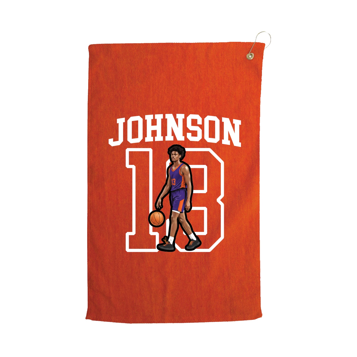 Golf Towel — Shirsey in Orange