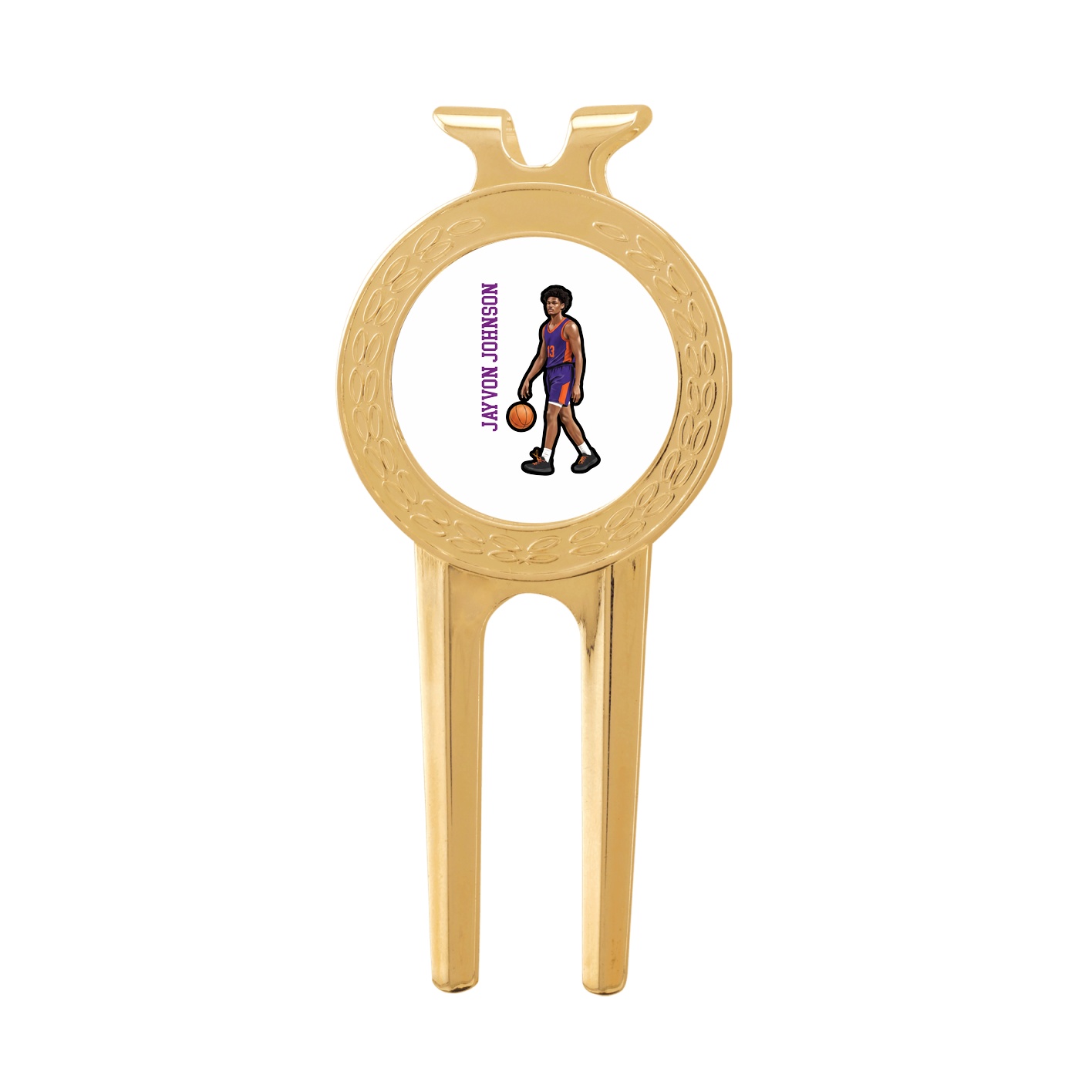 Divot Tool with Ball Marker — Name Vertical in Classic