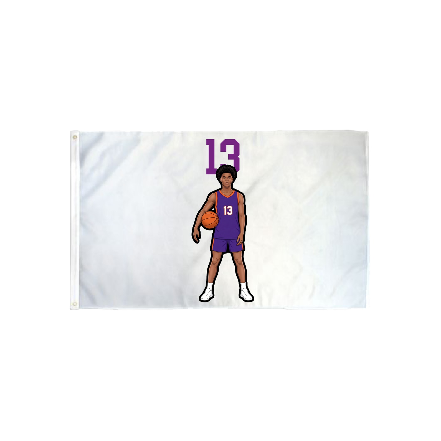 3x5 Flag — Number Top in Classic