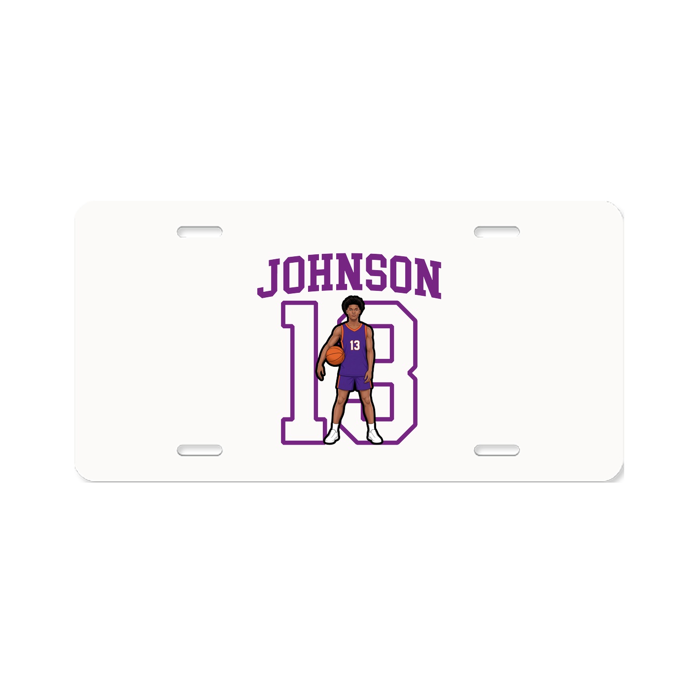 Aluminum License Plate
