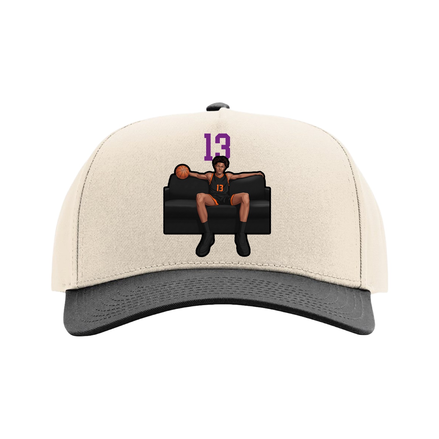Full Fabric Five-Panel Champ Cap