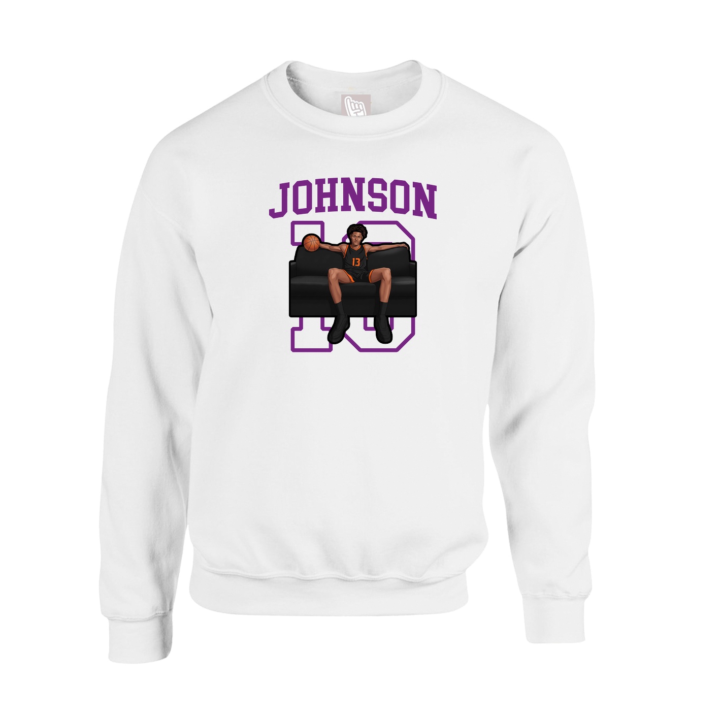 Fleece Crew — Shirsey in White