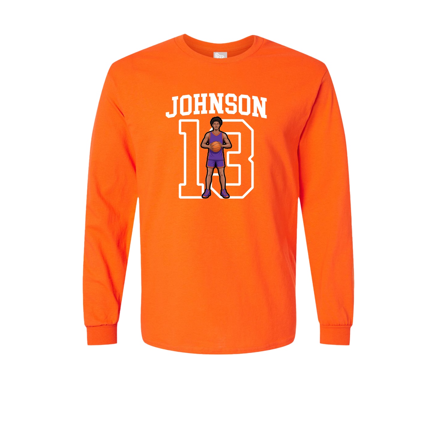 Long Sleeve Tee — Shirsey in Orange