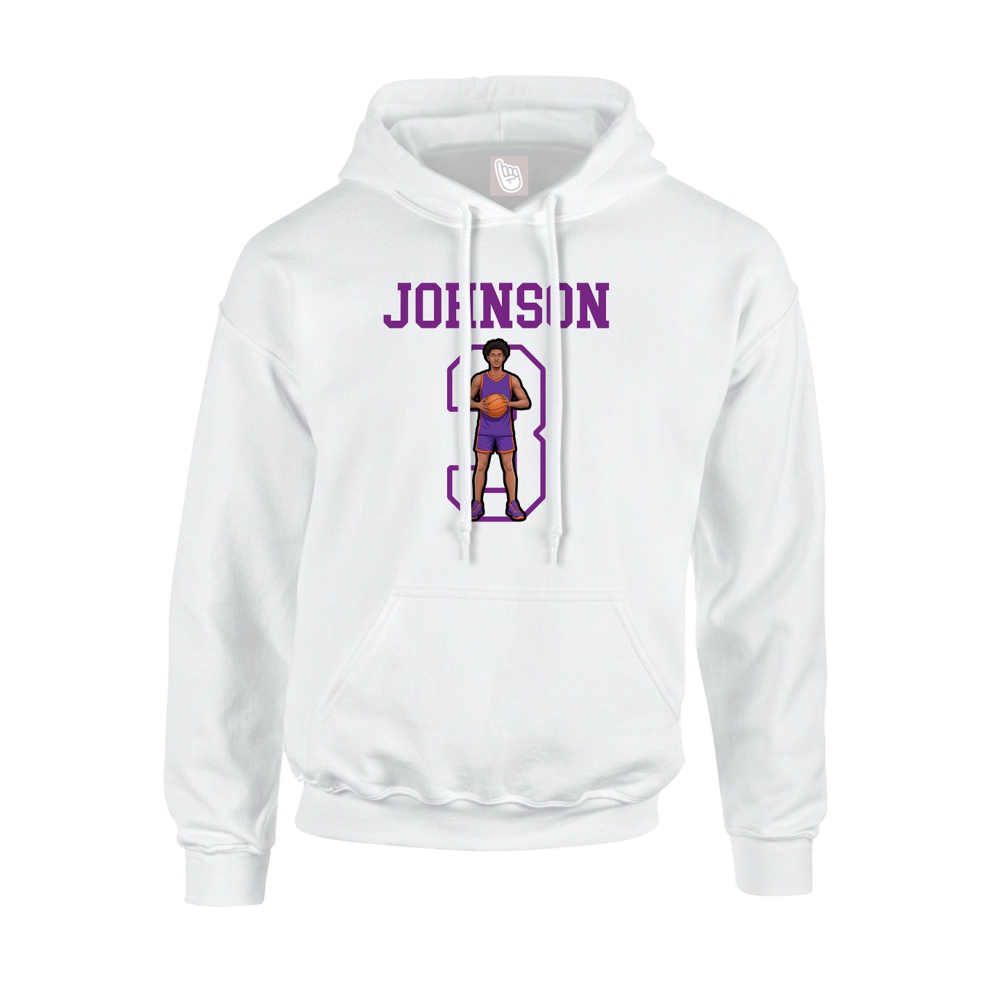 Youth Hoodie — Shirsey in White