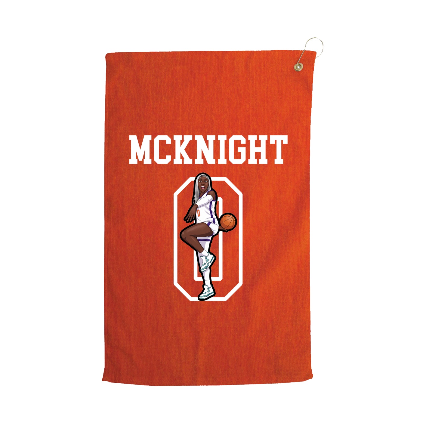 Golf Towel — Shirsey in Orange