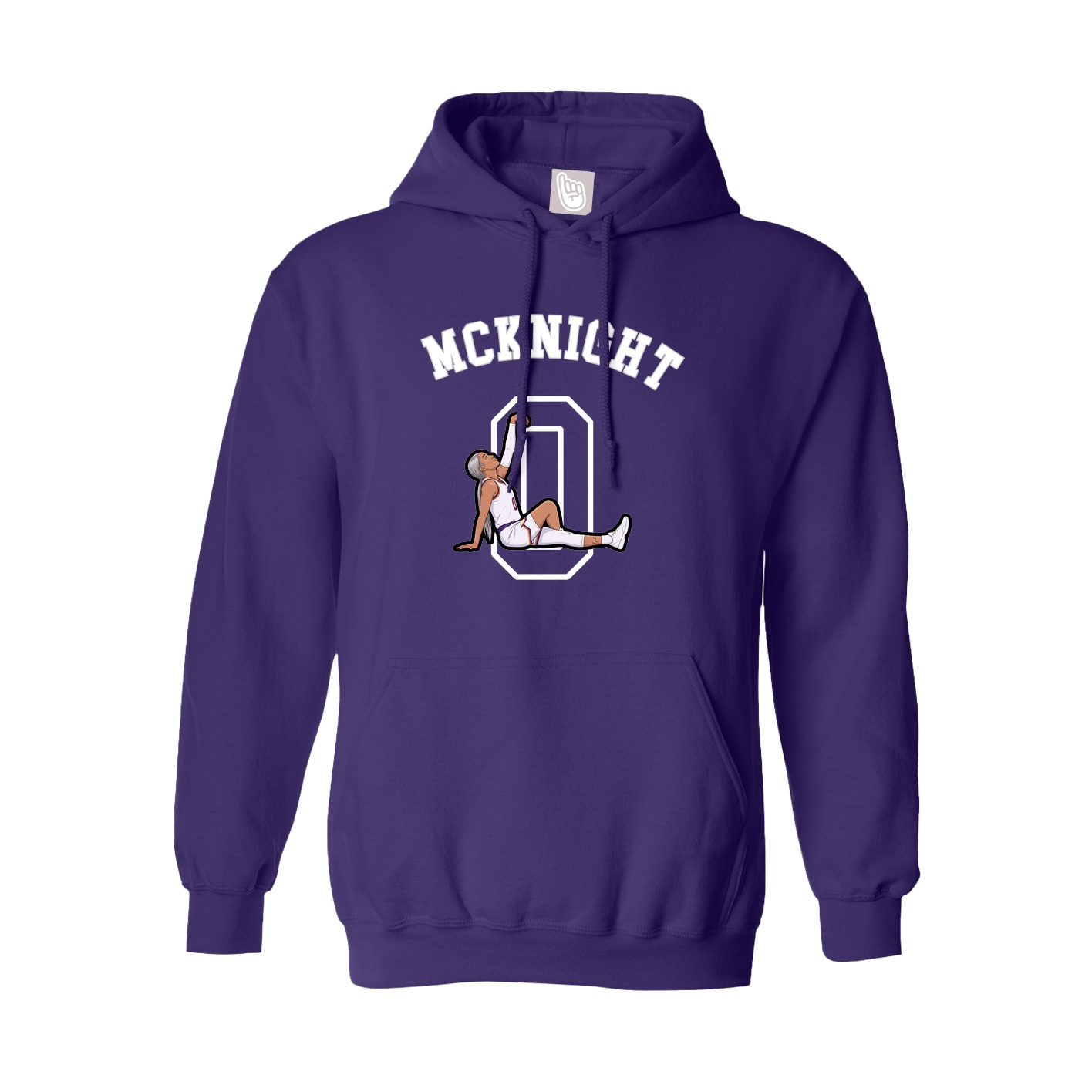 Youth Hoodie — Shirsey Arch in Purple