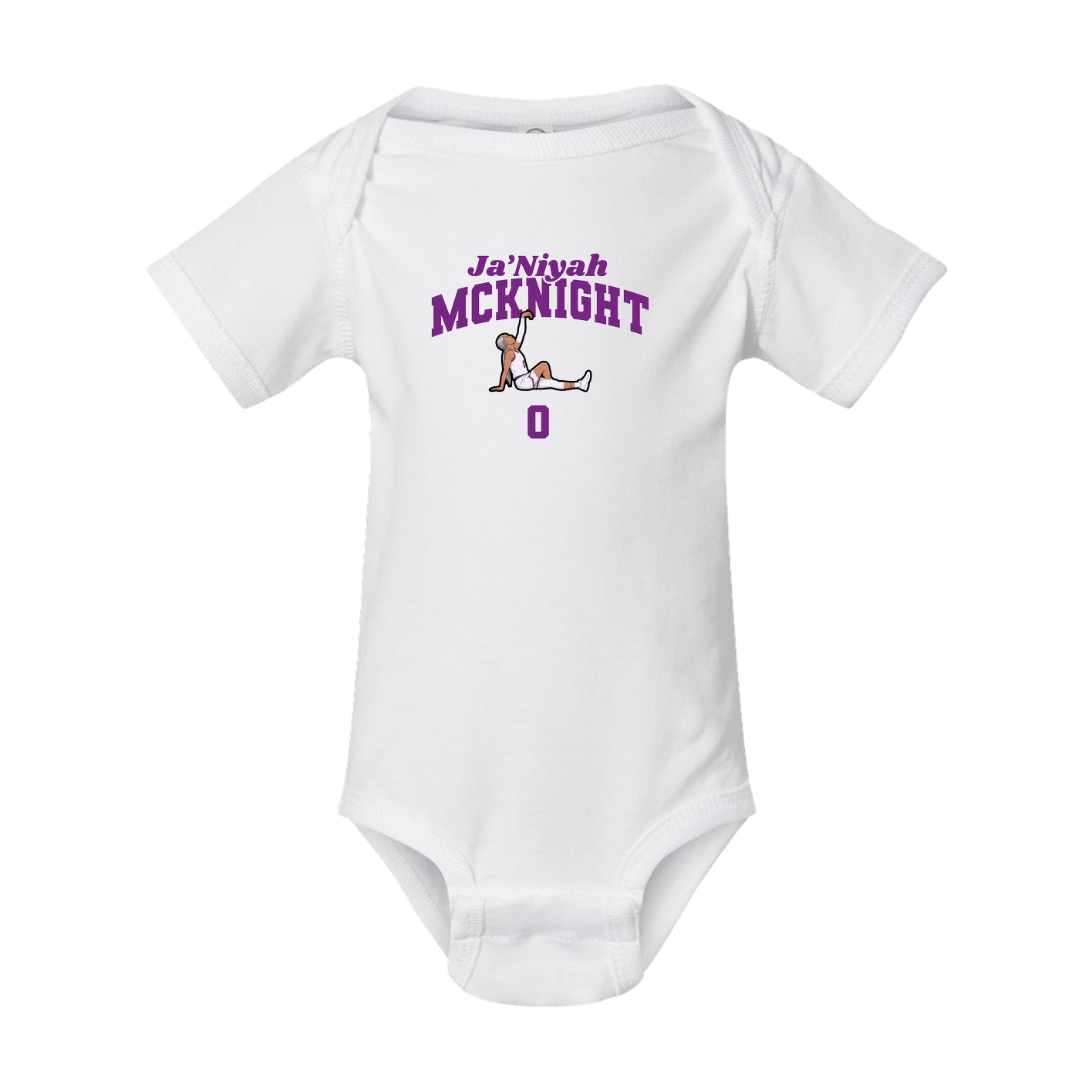 Baby Onesie — Signature Arch in White