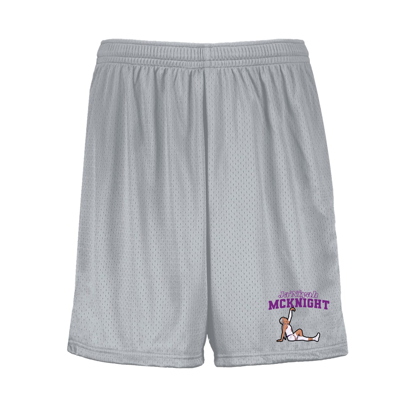 Shorts — Name Arch in Silver