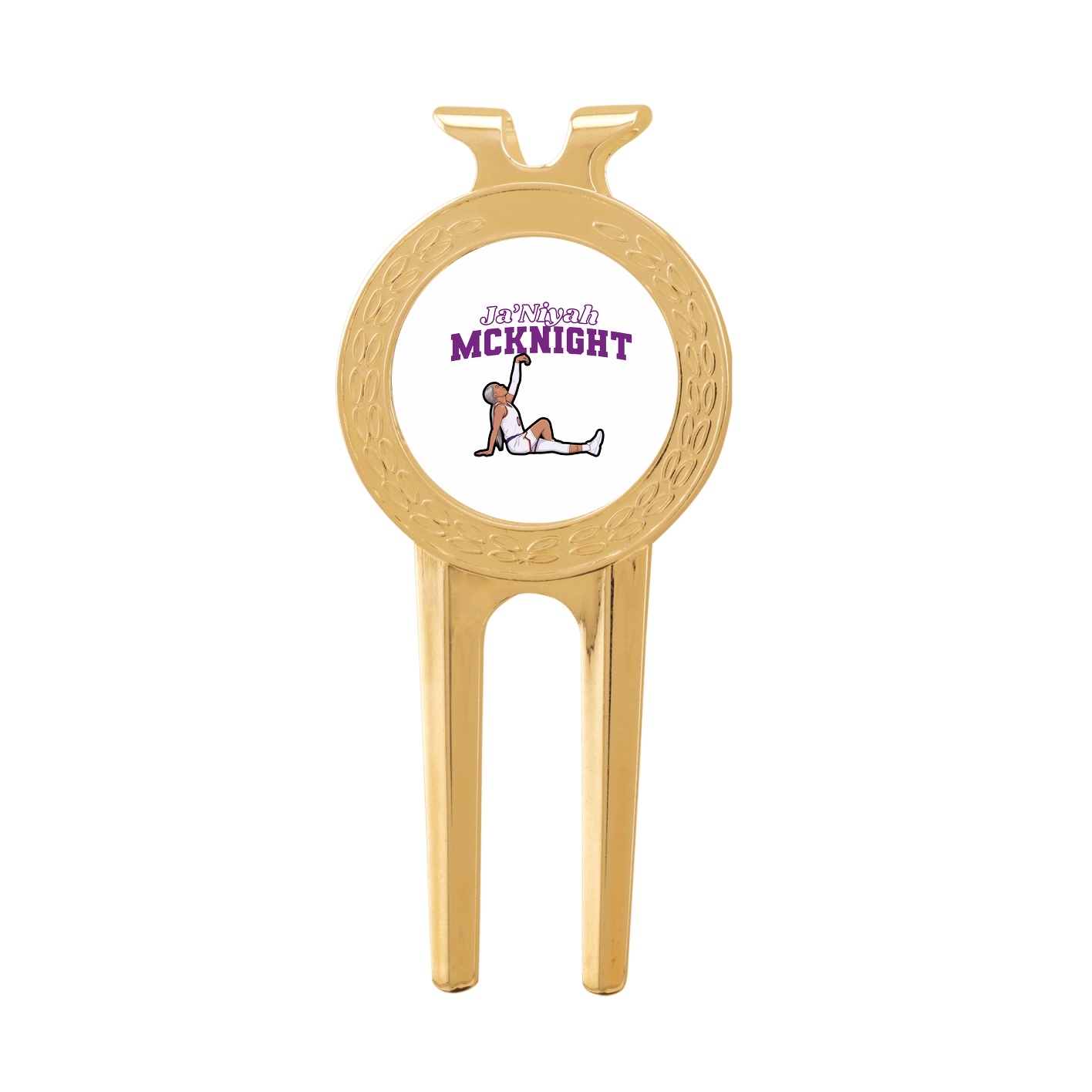Divot Tool with Ball Marker — Name Arch in Classic