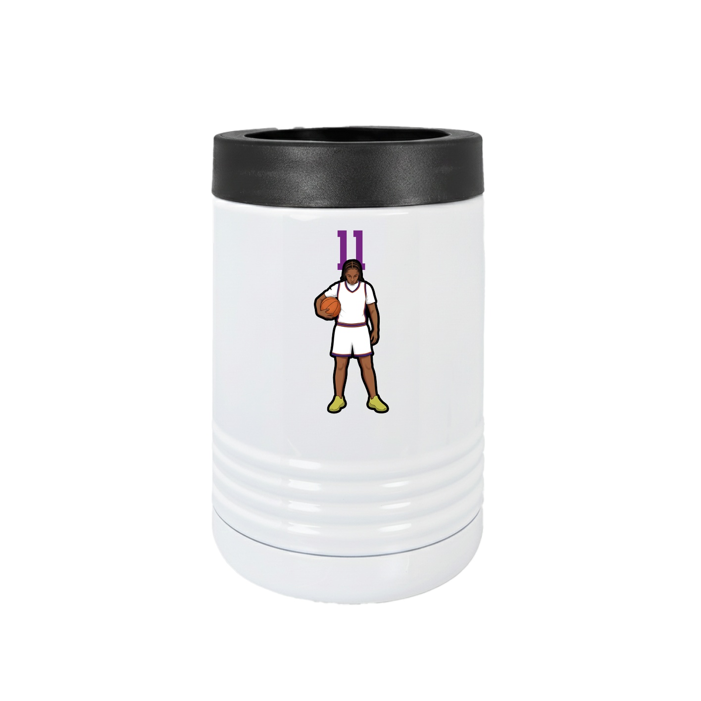 Beverage Holder — Number Top in White