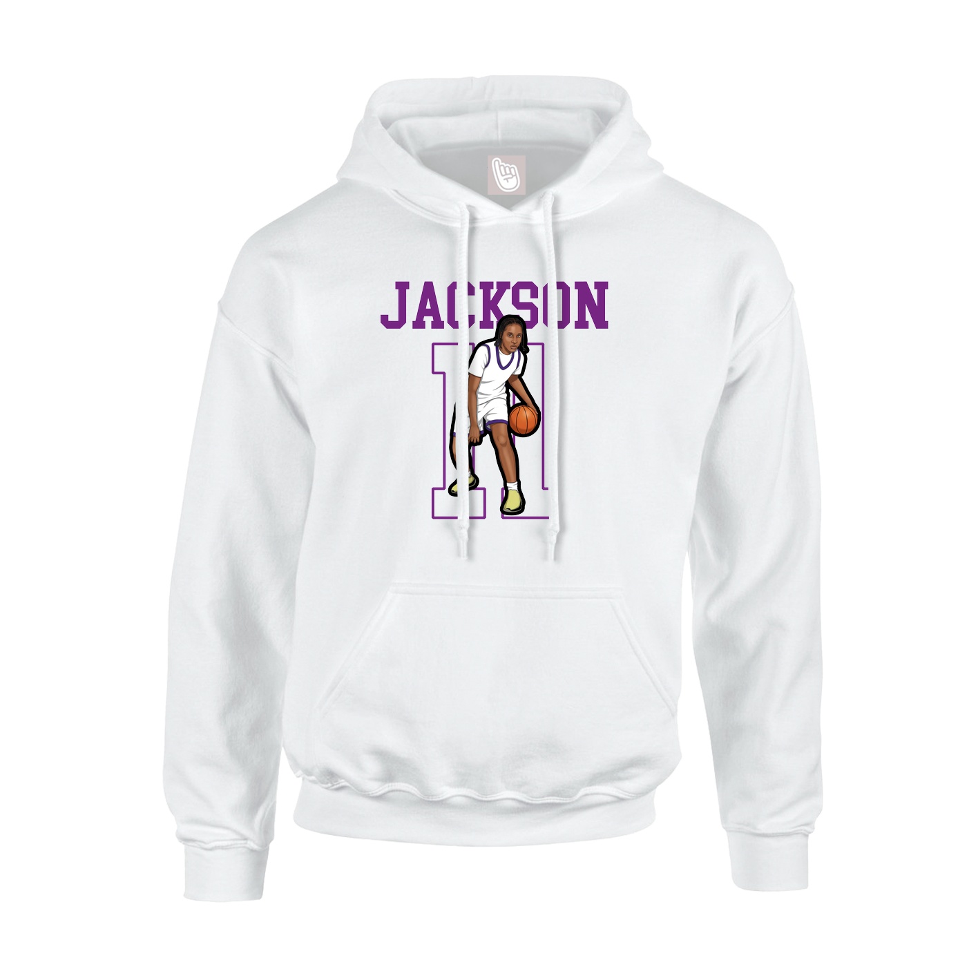 Youth Hoodie — Shirsey in White