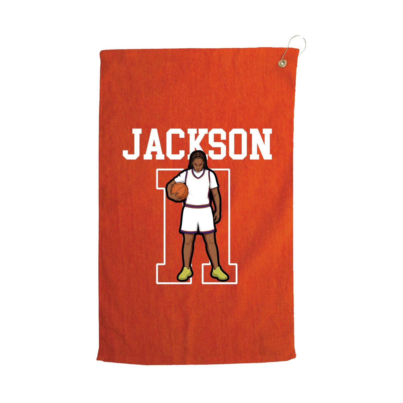 Golf Towel — Shirsey in Orange