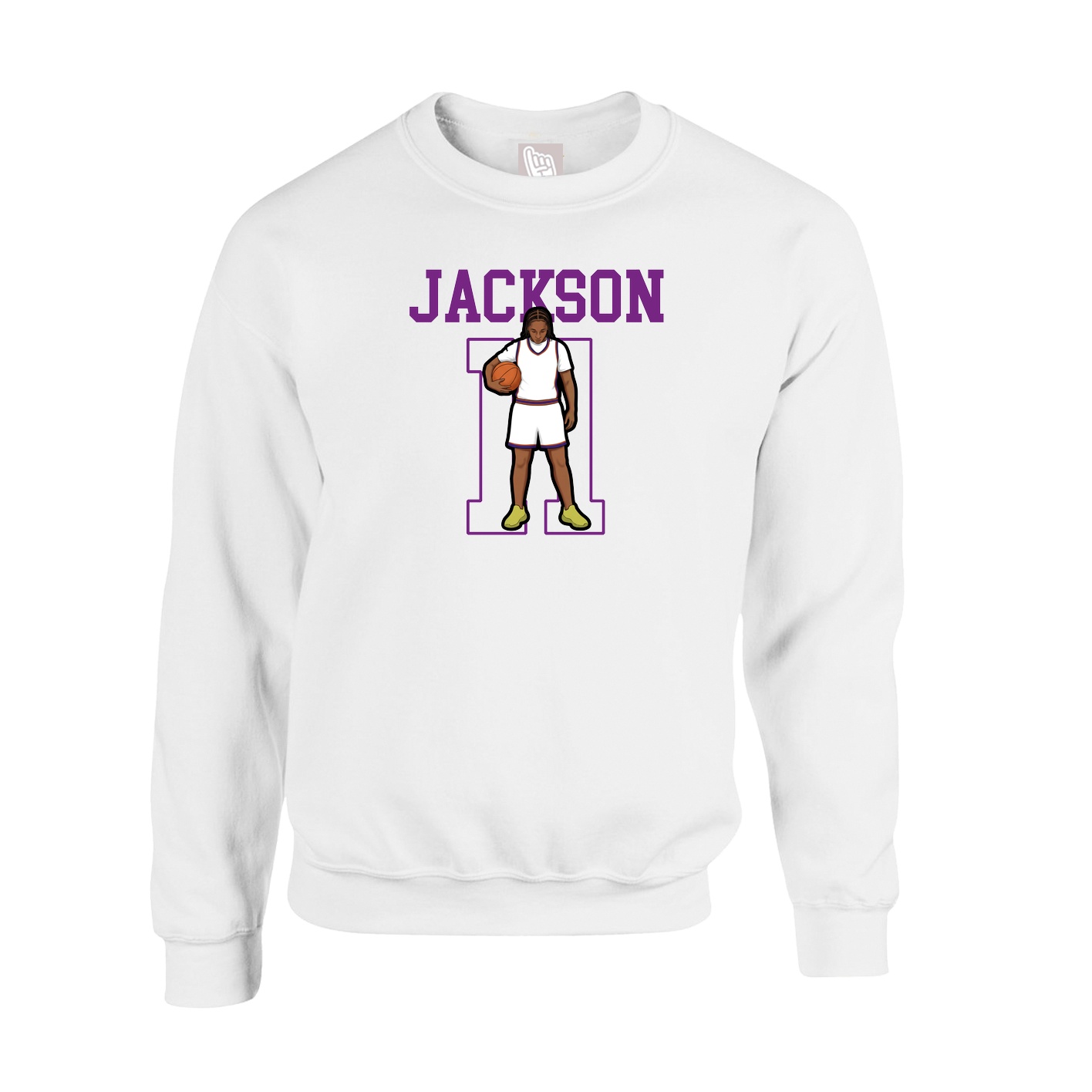 Fleece Crew — Shirsey in White