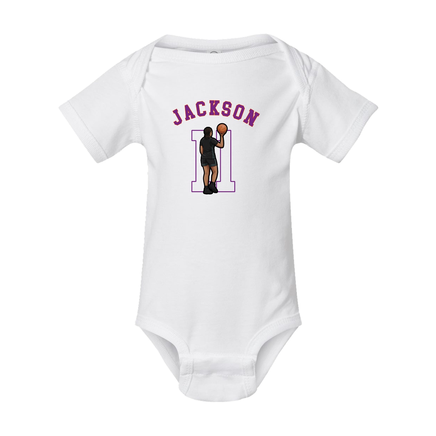 Baby Onesie — Shirsey Arch in White