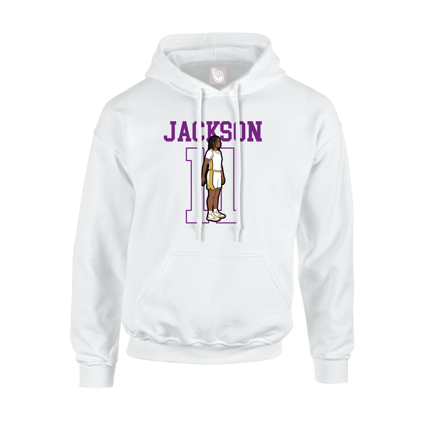 Hoodie — Shirsey in White