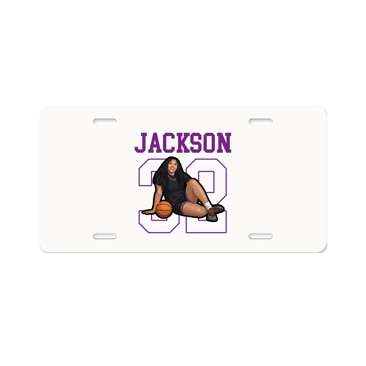 Aluminum License Plate